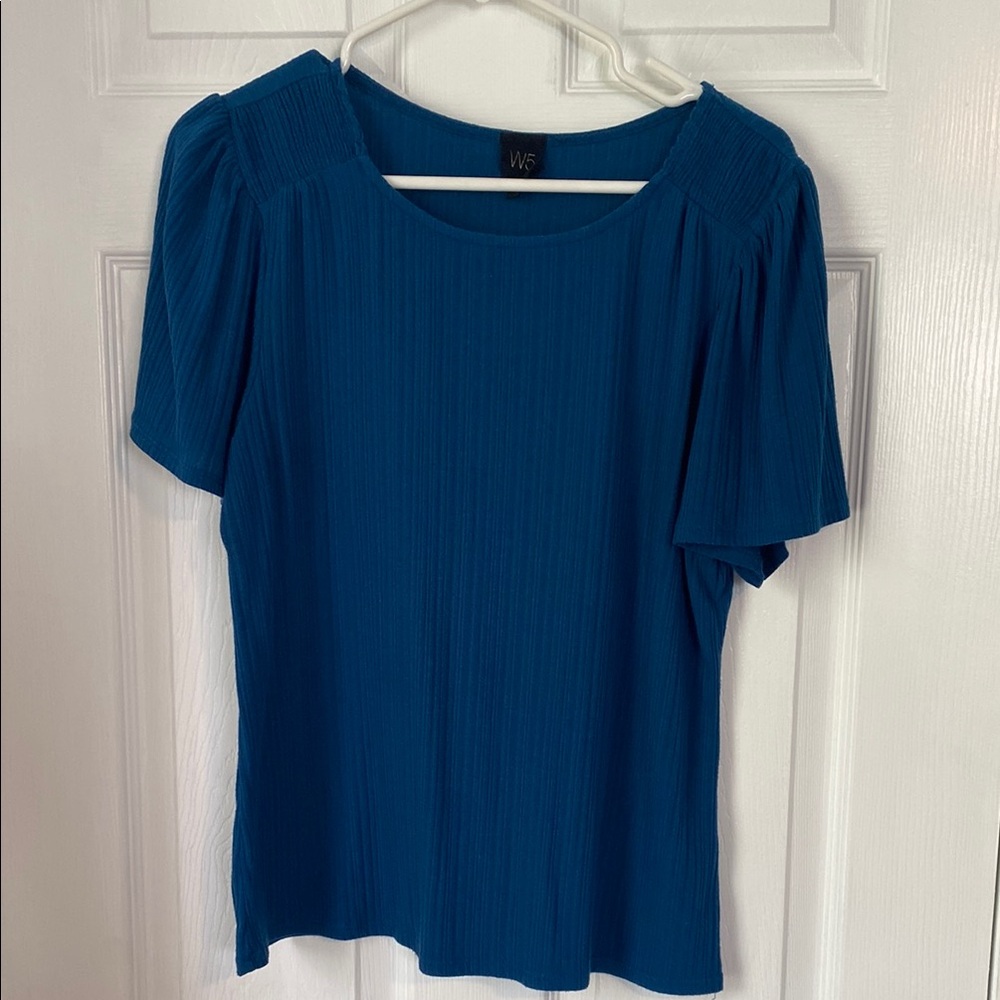 W5 Blue Top